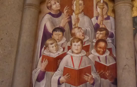 Wandmalerei Kathedrale von S. Francisco